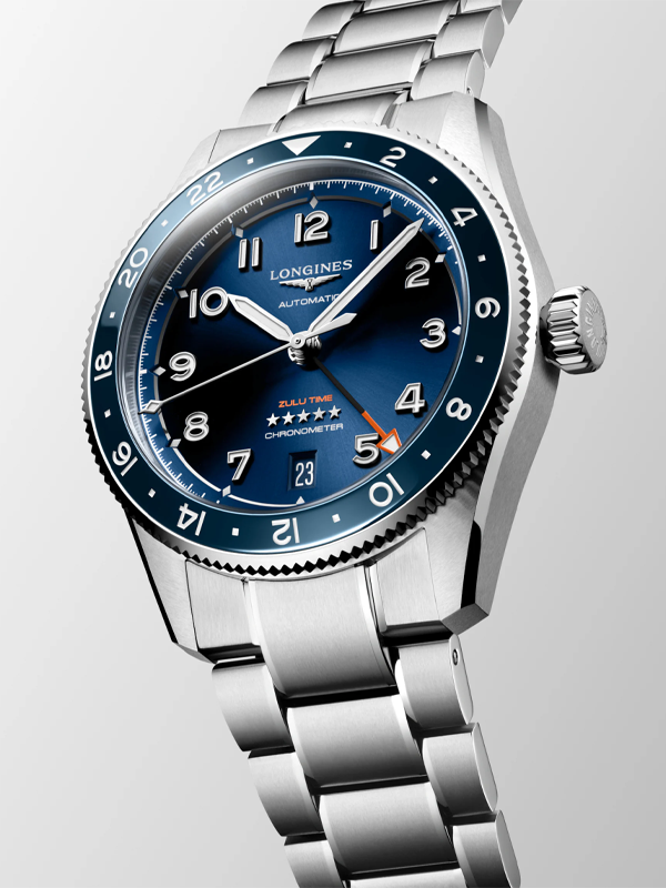 LONGINES Spirit Zulu Time 39mm L38024936, klocka som du kan handla till bra pris hos oss på Klockmaster.