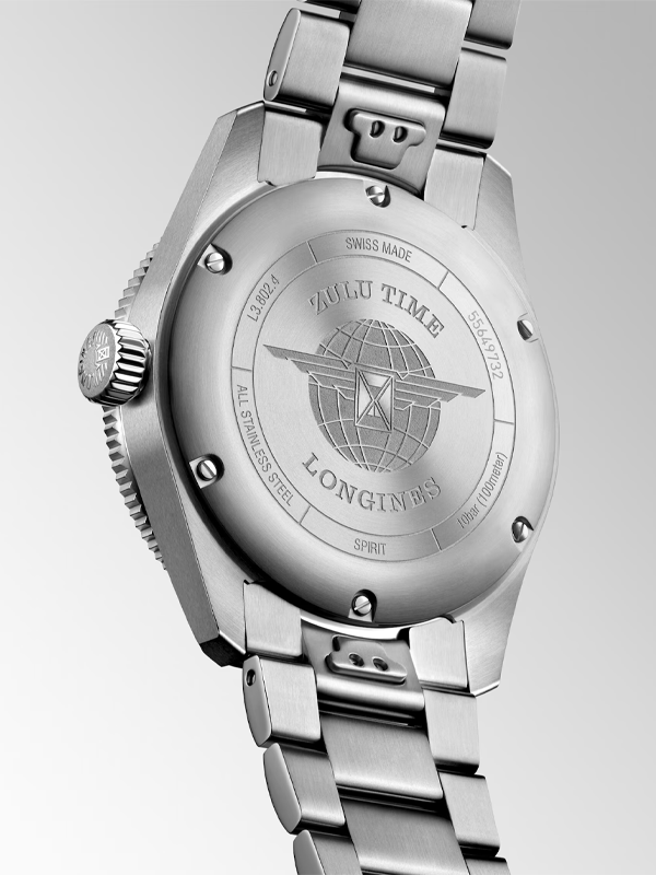 LONGINES Spirit Zulu Time 39mm L38024936, klocka som du kan handla till bra pris hos oss på Klockmaster.