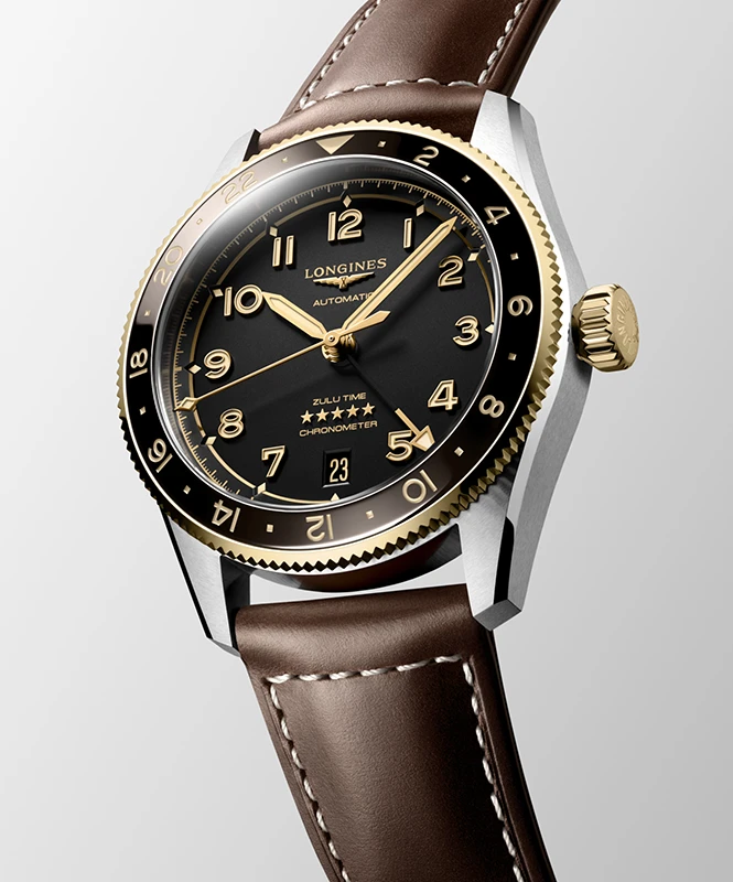 LONGINES Spirit Zulu Time 39mm, klocka som du kan handla till bra pris hos oss på Klockmaster.