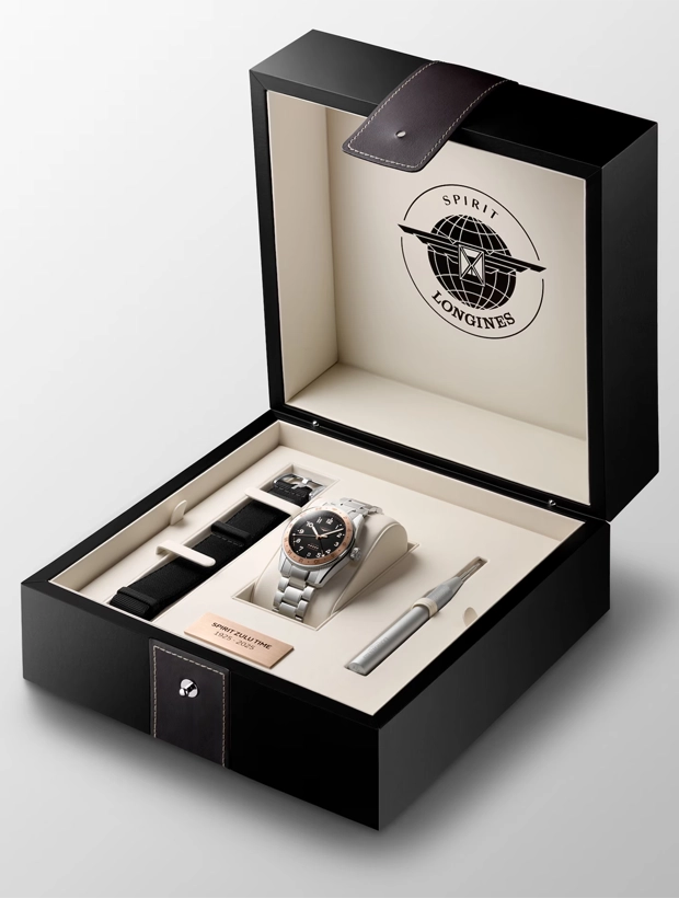LONGINES Spirit Zulu Time 1925 39mm L38035536, klocka som du kan handla till bra pris hos oss på Klockmaster.
