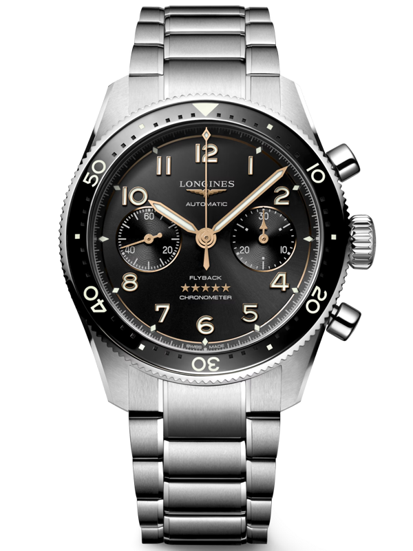 LONGINES Spirit Flyback 42mm L38214536, handla denna klocka online eller i butik hos klockmaster