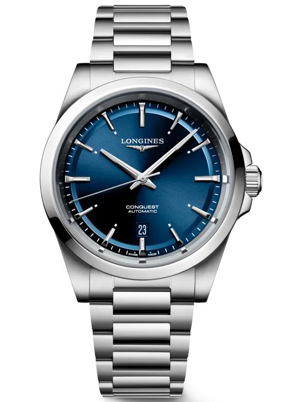 LONGINES Conquest 41mm L38304926, handla denna klocka online eller i butik hos klockmaster