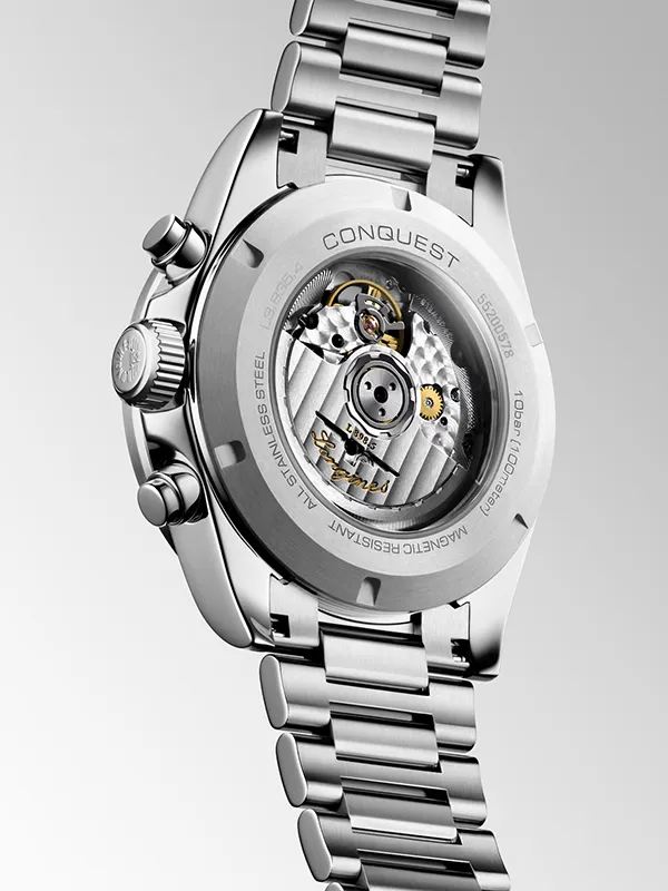LONGINES Conquest Chronograph 42mm L38354726, klocka som du kan handla till bra pris hos oss på Klockmaster.