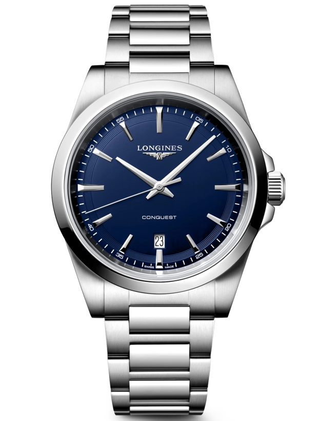 LONGINES Conquest Quartz 41mm L38604926, handla denna klocka online eller i butik hos klockmaster