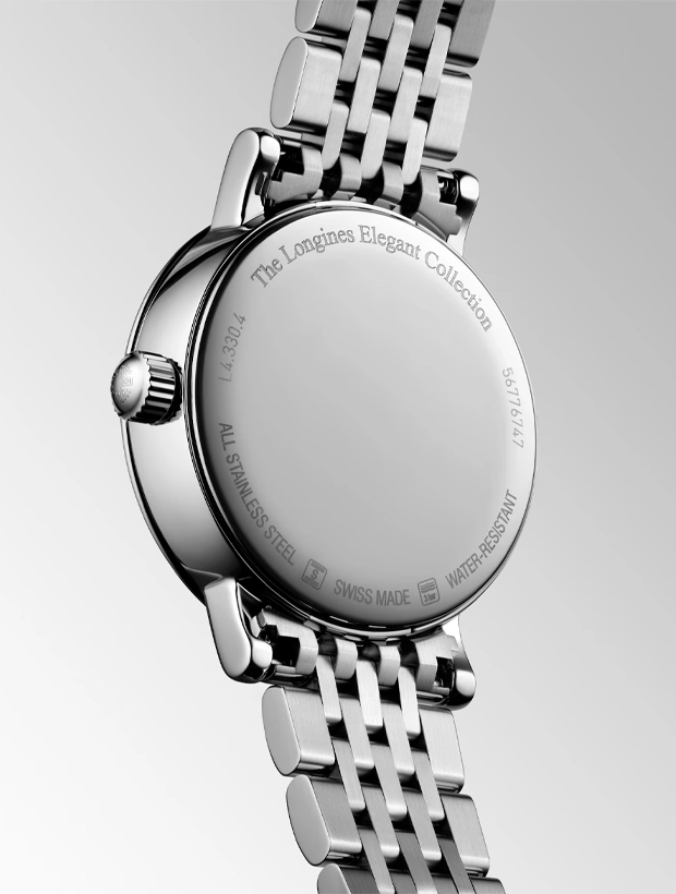 LONGINES Elegant Collection Moonphase 30mm L43304876, klocka som du kan handla till bra pris hos oss på Klockmaster.