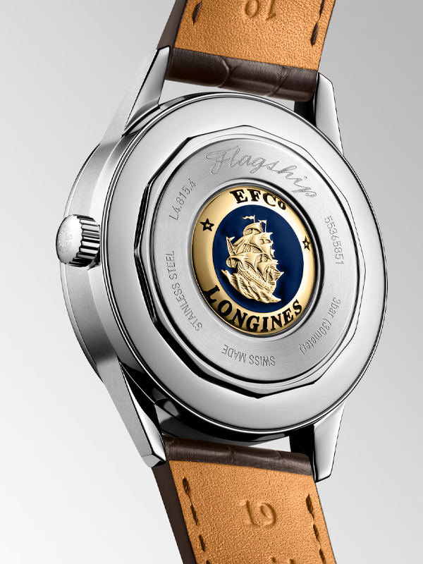LONGINES Flagship Heritage Moonphase 38mm L48154622, klocka som du kan handla till bra pris hos oss på Klockmaster.