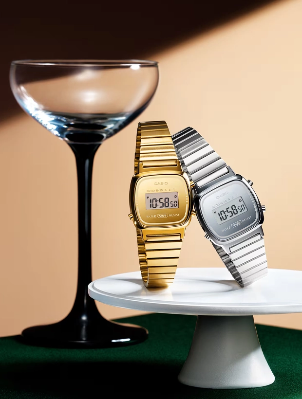 CASIO Vintage Mini 24.5mm LA670WEGS-9AEF, klocka som du kan handla till bra pris hos oss på Klockmaster.