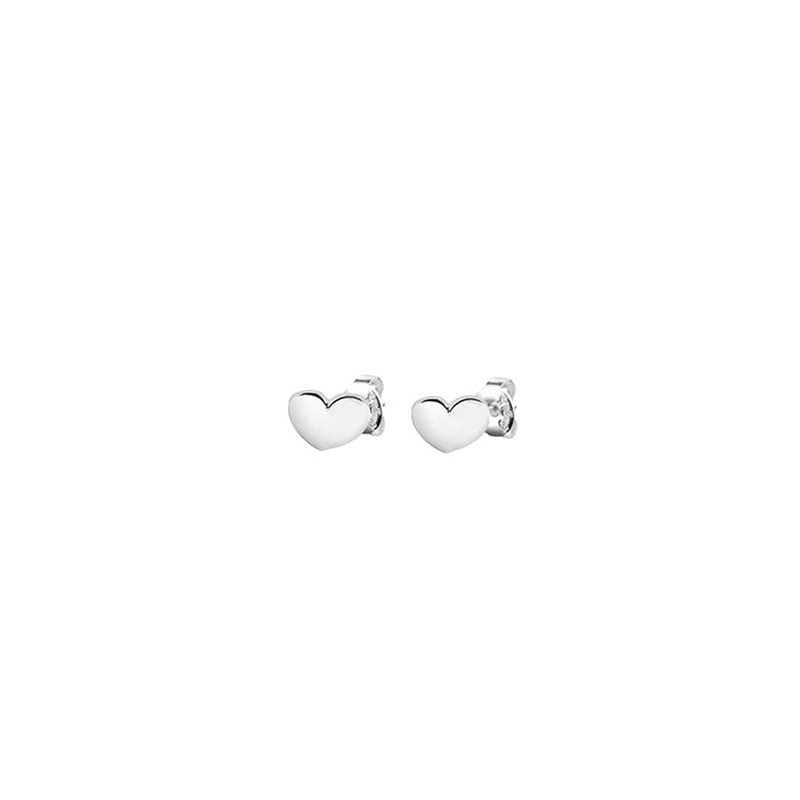 Drakenberg Sjölin Loving Heart Medium Studs Silver  LHT-E2M000-S, handla denna klocka online eller i butik hos klockmaster