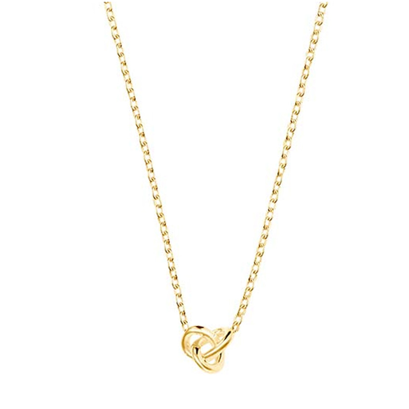 Drakenberg Sjölin Le knot Drop Halsband Gold Guld LKT-N1S451-G, handla denna klocka online eller i butik hos klockmaster