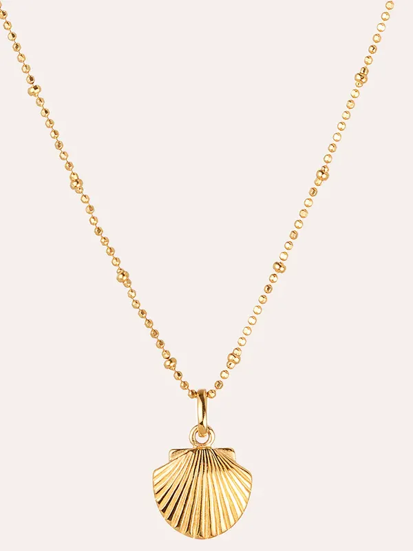 By Sofia Wistam Halsband Ocean Muse Shell - Guld M057297GP, handla denna klocka online eller i butik hos klockmaster
