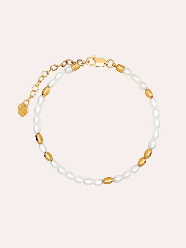 By Sofia Wistam Ocean Muse Pearl - Guldarmband M069628GP, handla denna klocka online eller i butik hos klockmaster