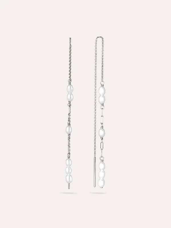 By Sofia Wistam Ocean Muse Pearl - Silverörhängen M069642S, handla denna klocka online eller i butik hos klockmaster