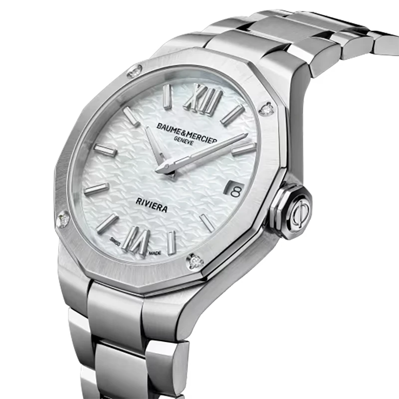 Baume and Mercier Riviera Diamonds 33mm, klocka som du kan handla till bra pris hos oss på Klockmaster.