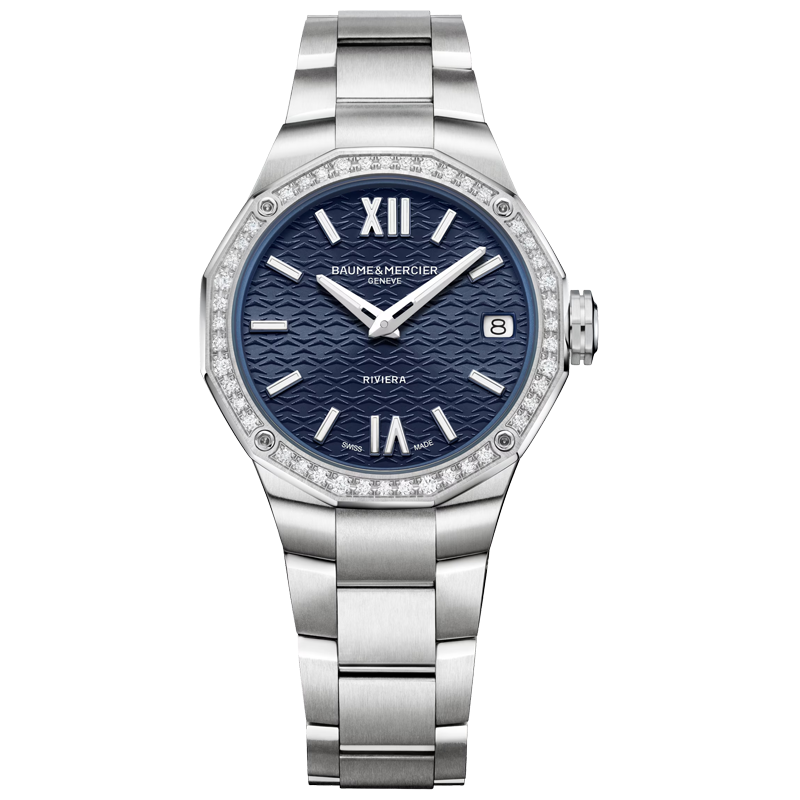 Baume & Mercier Riviera Diamonds 33mm, handla denna klocka online eller i butik hos klockmaster