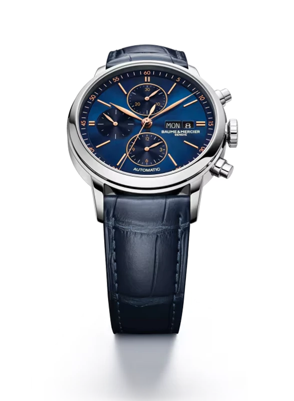 Baume and Mercier Classima Automatic Chronograph 42mm, klocka som du kan handla till bra pris hos oss på Klockmaster.