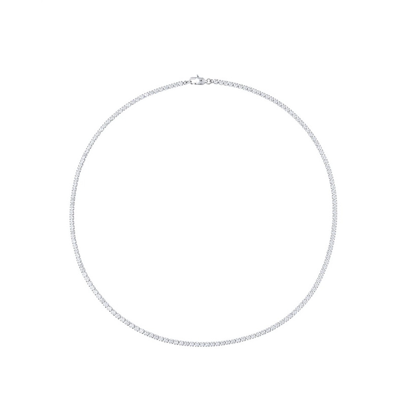 Mockberg Shiny Halsband silver MB0018, handla denna klocka online eller i butik hos klockmaster