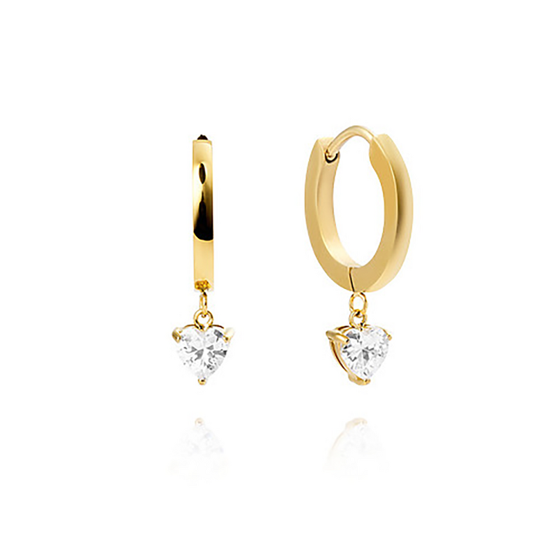 Mockberg Bonne Gold Hoops - white MB0844, handla denna klocka online eller i butik hos klockmaster