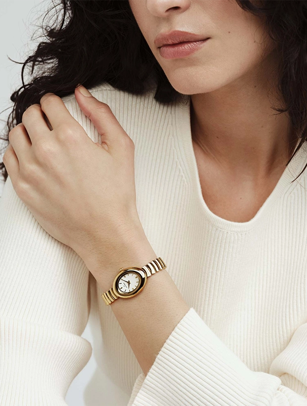 Mockberg Belle Oval Gold 23mm MB1418, klocka som du kan handla till bra pris hos oss på Klockmaster.