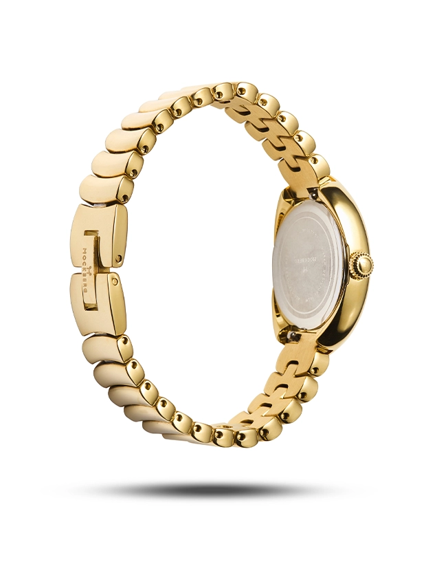 Mockberg Belle Oval Gold 23mm MB1418, klocka som du kan handla till bra pris hos oss på Klockmaster.