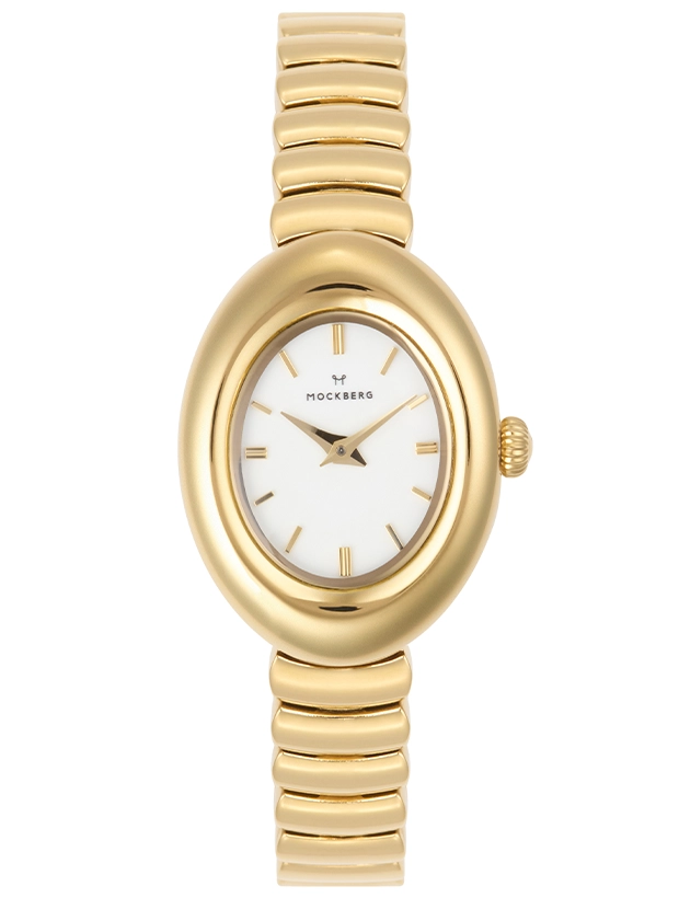 Mockberg Belle Oval Gold 23mm MB1418, handla denna klocka online eller i butik hos klockmaster