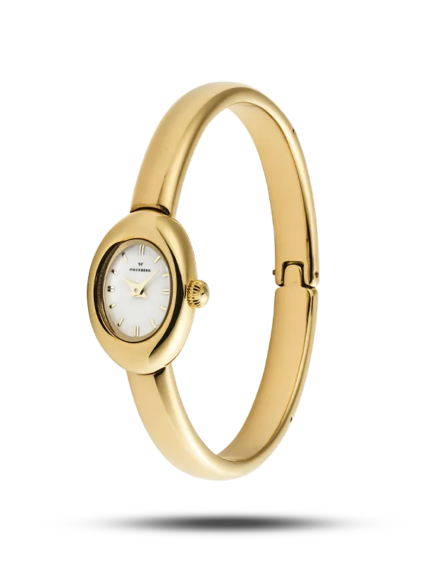 Mockberg Belle Oval Petite Large Bangle MB1771, klocka som du kan handla till bra pris hos oss på Klockmaster.