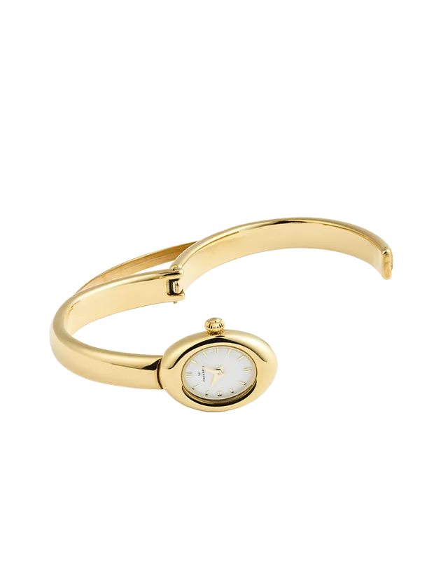 Mockberg Belle Oval Petite Large Bangle MB1771, klocka som du kan handla till bra pris hos oss på Klockmaster.