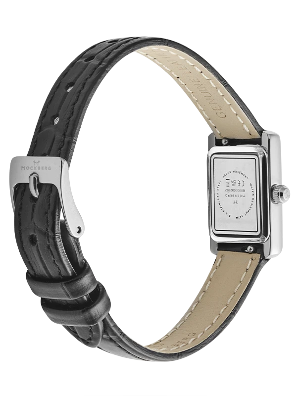 Mockberg Timeless Leather Petite Steel 15.5mm MB2356, klocka som du kan handla till bra pris hos oss på Klockmaster.