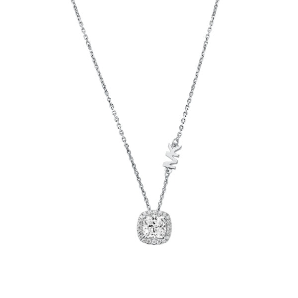Michael Kors Brilliance Halsband - Silver MKC1407AN040, handla denna klocka online eller i butik hos klockmaster