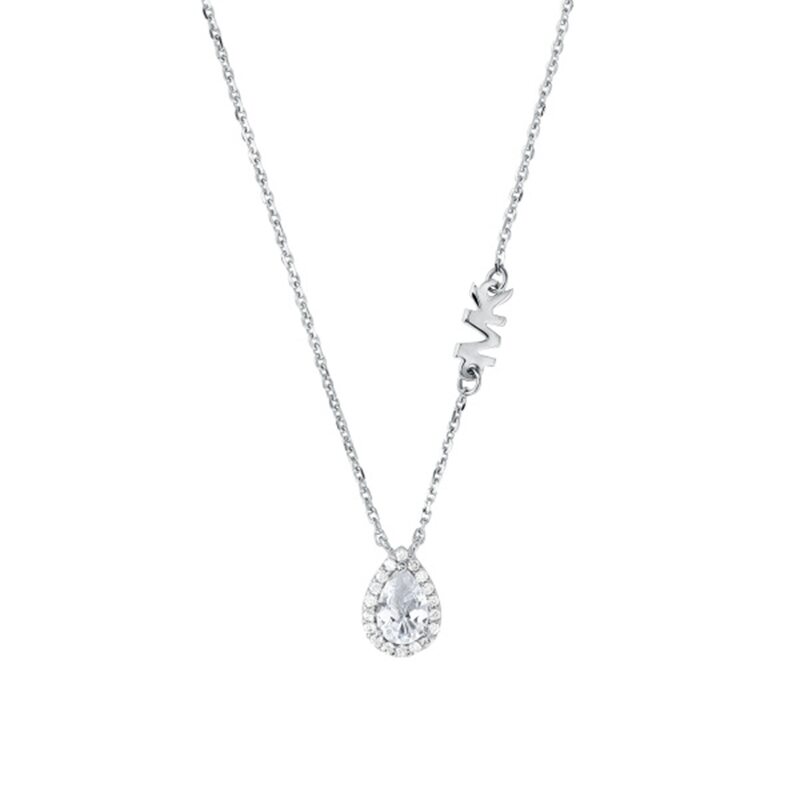 Michael Kors Brilliance Halsband - Silver MKC1453AN040, handla denna klocka online eller i butik hos klockmaster
