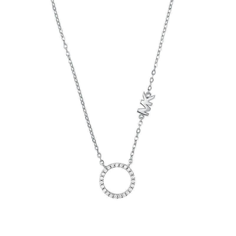 Michael Kors Halsband Brilliance Silver MKC1458AN040, handla denna klocka online eller i butik hos klockmaster