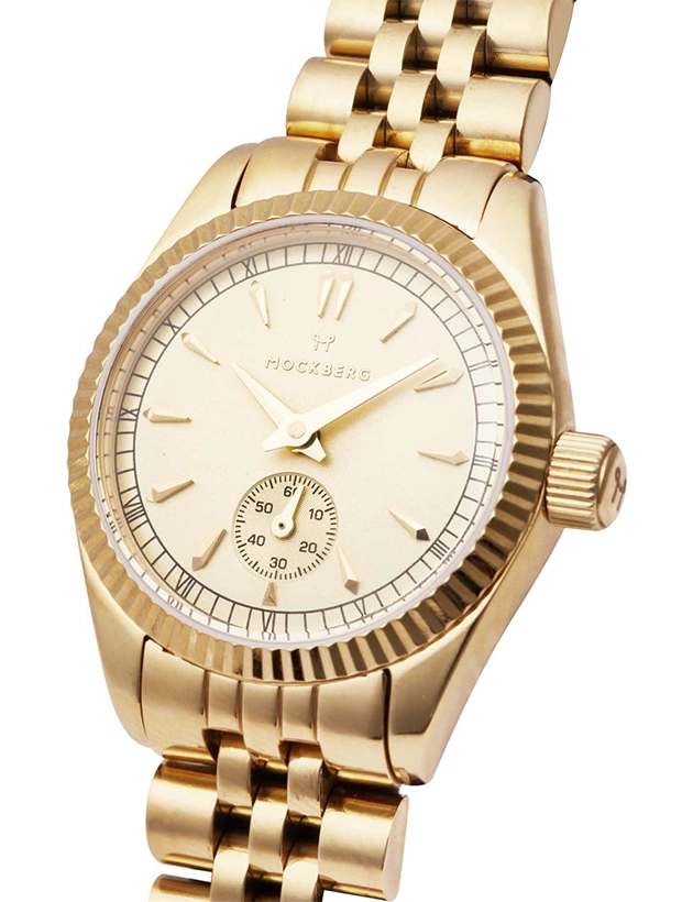 Mockberg Royal Gold 28mm MO538, klocka som du kan handla till bra pris hos oss på Klockmaster.