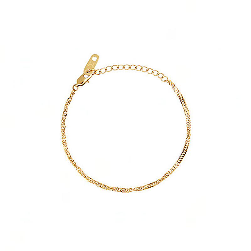 Mockberg Twirl Armband gold medium MO553, handla denna klocka online eller i butik hos klockmaster