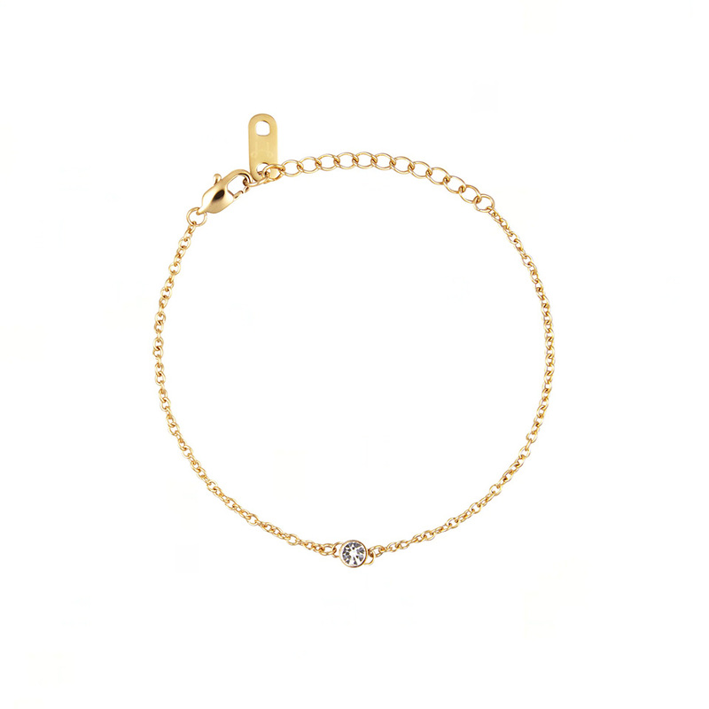 Mockberg Thin Sparkle Gold Small Armband MO561, handla denna klocka online eller i butik hos klockmaster