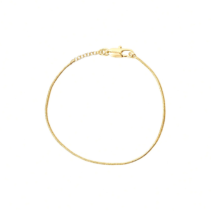 Mockberg Snake chain Armband gold small MO575, handla denna klocka online eller i butik hos klockmaster