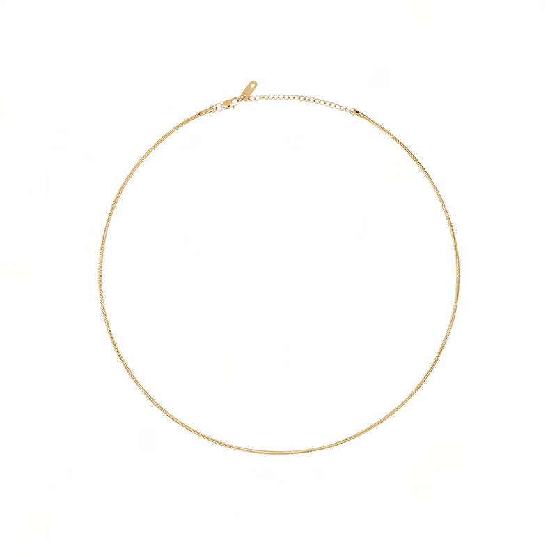 Mockberg Snake chain Halsband gold MO579, handla denna klocka online eller i butik hos klockmaster