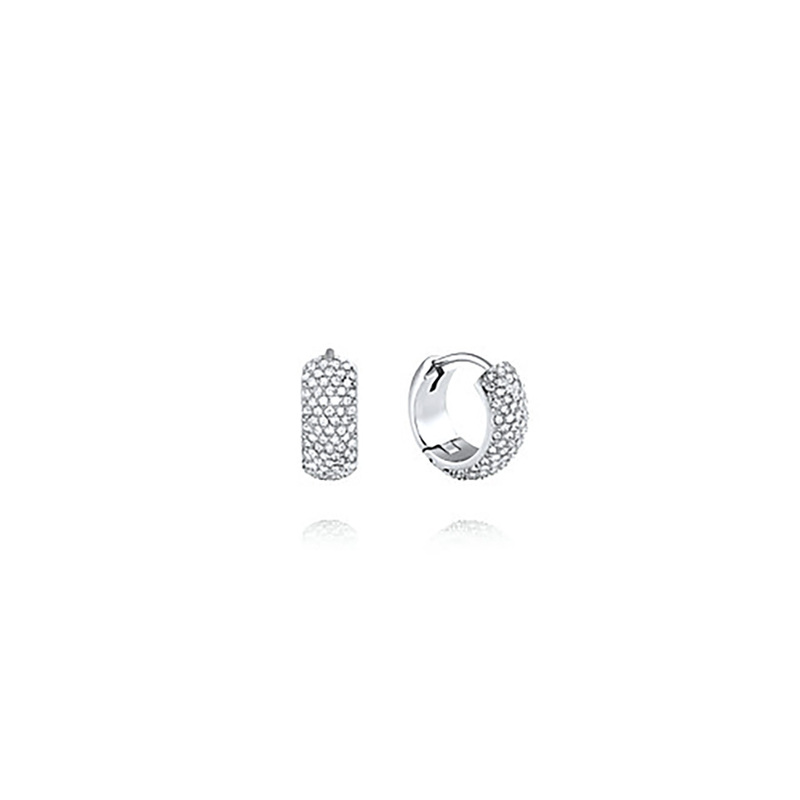 Mockberg Amour Silver Hoops Small MO689, handla denna klocka online eller i butik hos klockmaster