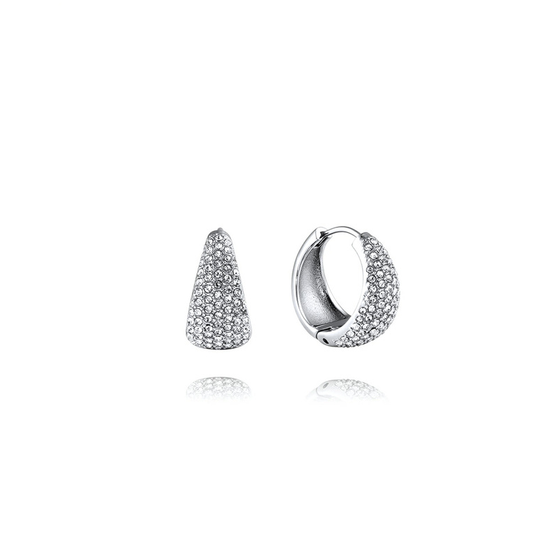 Mockberg Treasure Hoops Silver Large MO694, handla denna klocka online eller i butik hos klockmaster