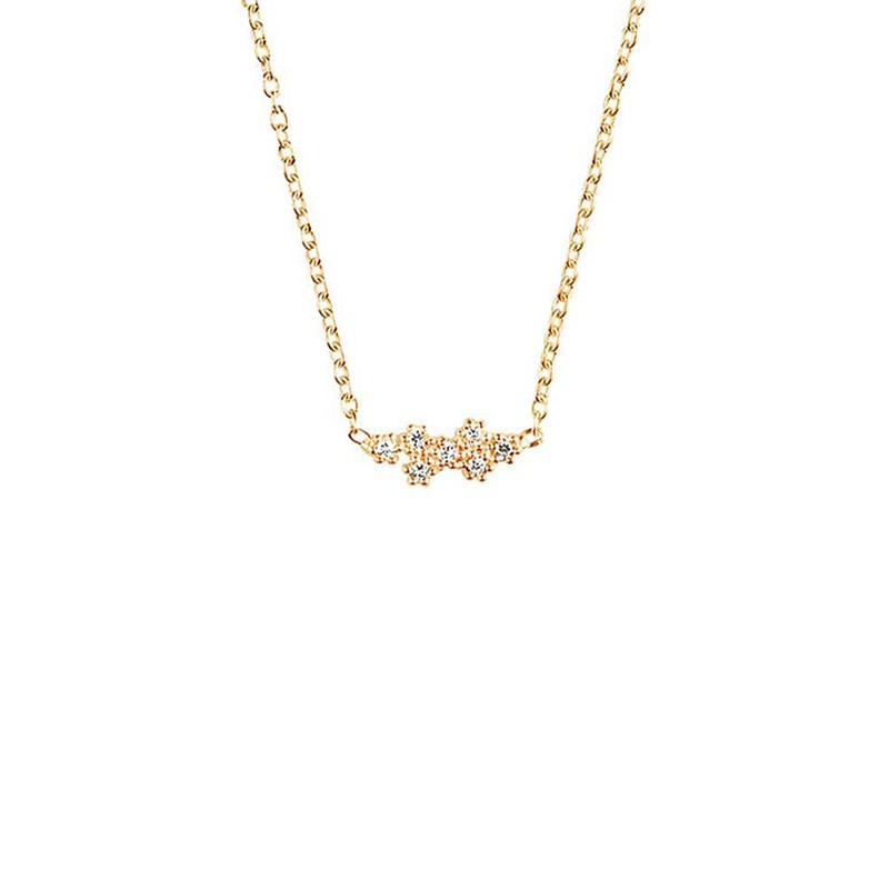 Drakenberg Sjölin Halsband Milky Way Drop - Guld  MWY-N1S451-G, handla denna klocka online eller i butik hos klockmaster