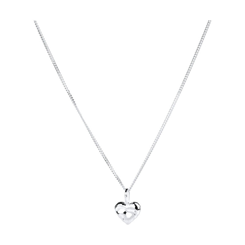 Emma Israelsson Mini Organic Heart Halsband Silver neck170, handla denna klocka online eller i butik hos klockmaster