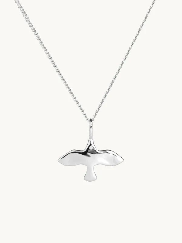 Emma Israelsson Halsband Mini Organic Dove Silver neck222, handla denna klocka online eller i butik hos klockmaster
