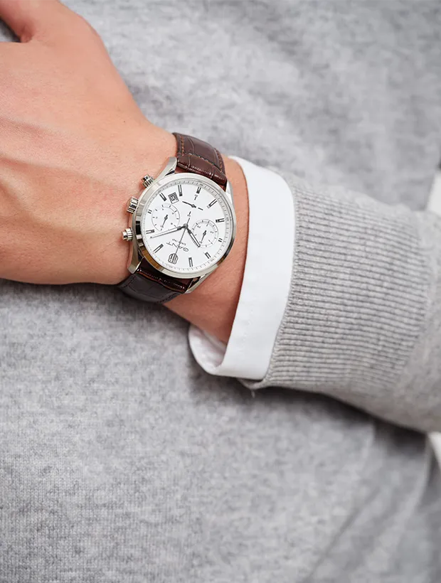 GANT Prestige Chronograph 43mm P206001, klocka som du kan handla till bra pris hos oss på Klockmaster.