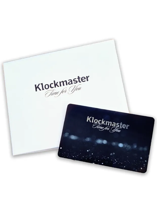 Presentkort presentkort, handla denna klocka online eller i butik hos klockmaster