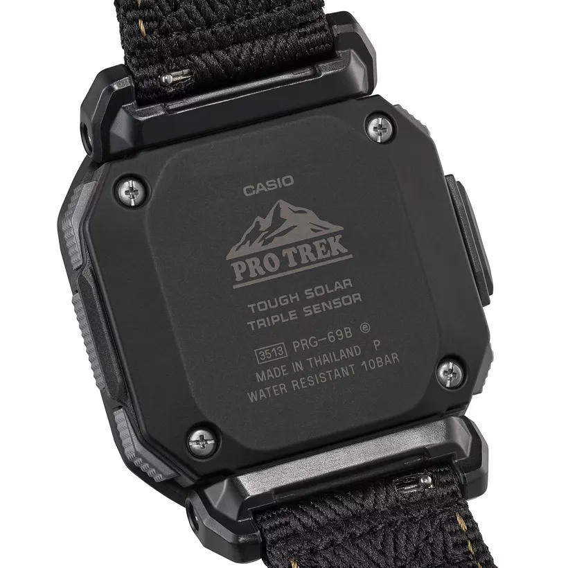CASIO Pro Trek Solar 46.5mm PRG-69B-1ER, klocka som du kan handla till bra pris hos oss på Klockmaster.