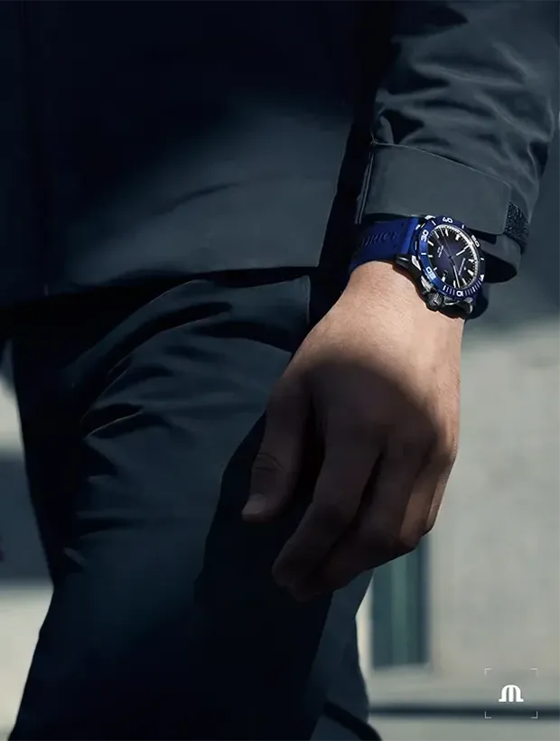 Maurice Lacroix Pontos Diver Solar 41mm PT1008-SSL40-430-4, klocka som du kan handla till bra pris hos oss på Klockmaster.