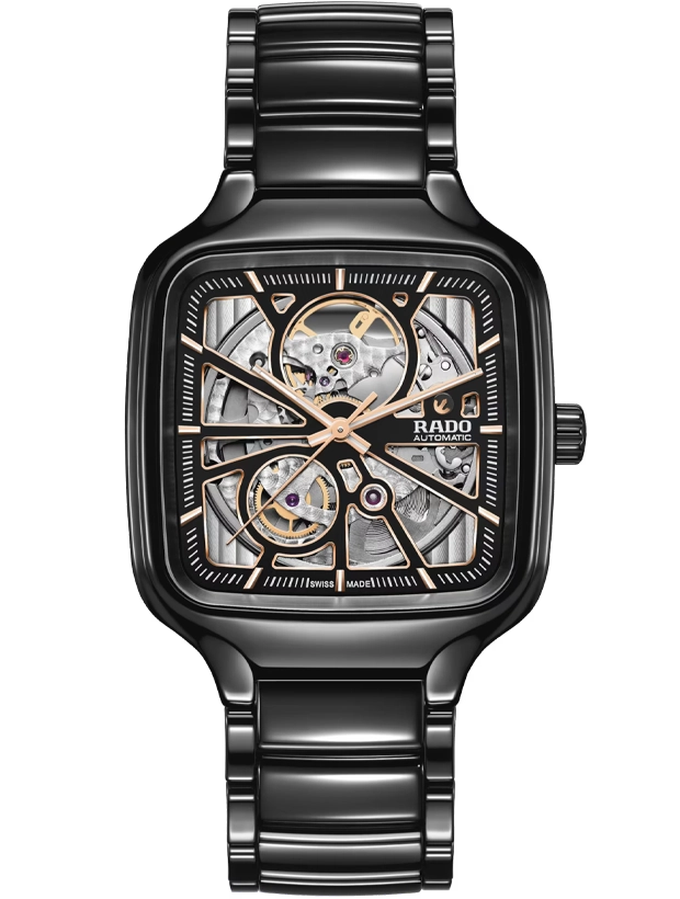 RADO True Square Automatic Open Heart 38mm R27086162, handla denna klocka online eller i butik hos klockmaster