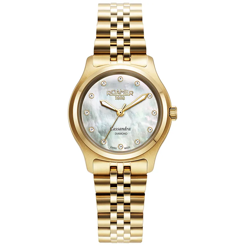 ROAMER Cassandra Diamond 31mm R626847488920, handla denna klocka online eller i butik hos klockmaster