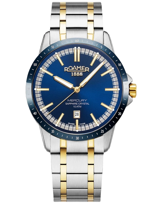 Roamer Mercury Classic 42mm R968833474520, handla denna klocka online eller i butik hos klockmaster