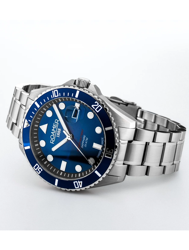 Roamer Pro Diver 200 43mm R969845414520, klocka som du kan handla till bra pris hos oss på Klockmaster.