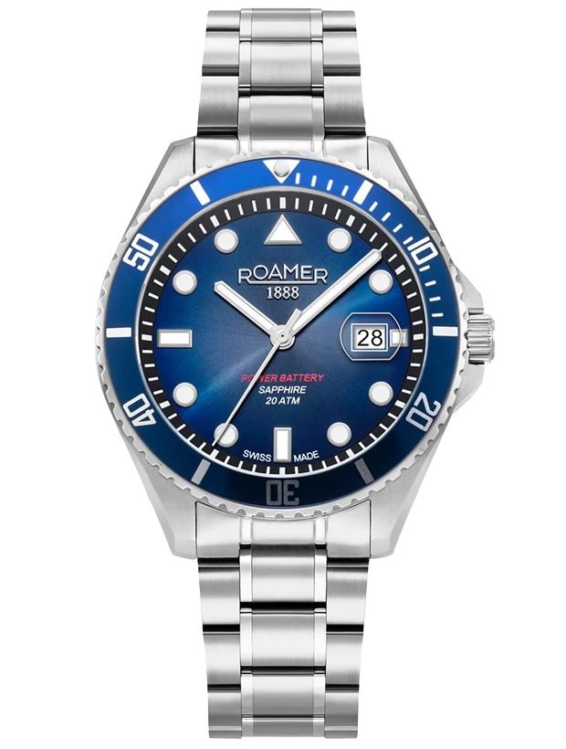Roamer Pro Diver 200 43mm R969845414520, handla denna klocka online eller i butik hos klockmaster
