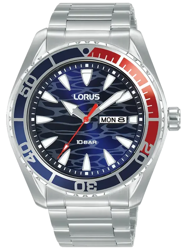 LORUS Sports Day/Date 43mm RH383AX9, handla denna klocka online eller i butik hos klockmaster